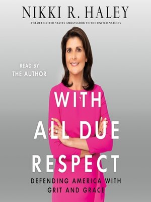 cover image of With All Due Respect
